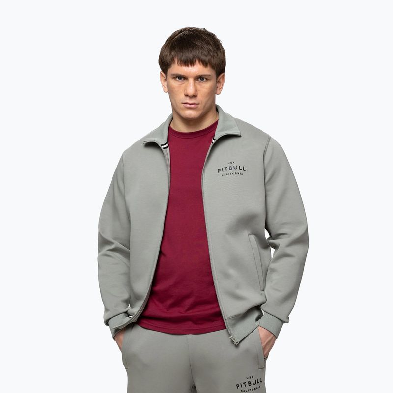 Bluză pentru bărbați Pitbull Sampson Zip grey/harbour 5