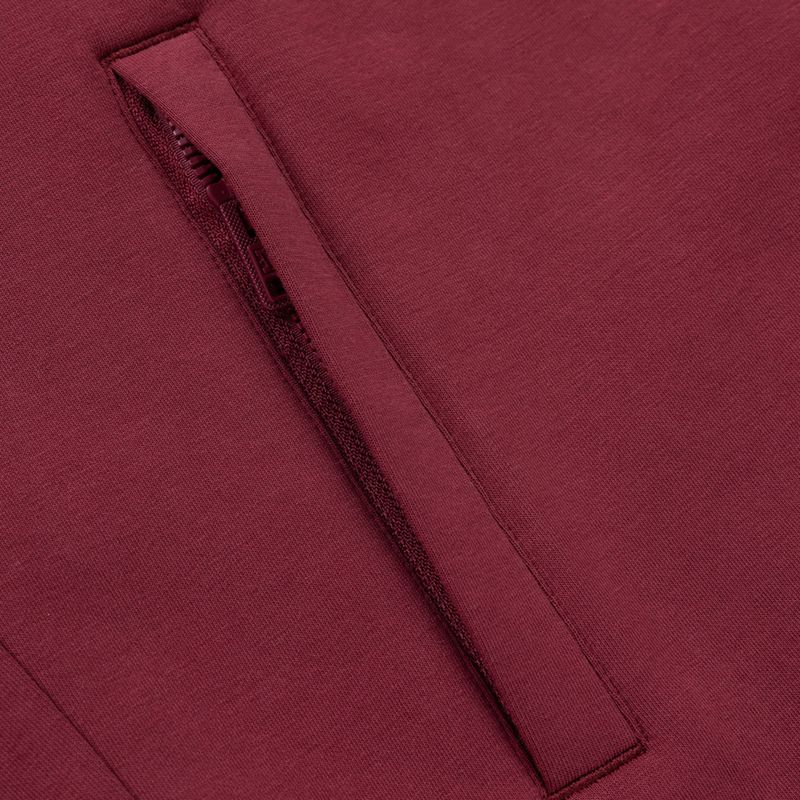 Bluză pentru bărbați Pitbull Sampson Zip burgundy 6