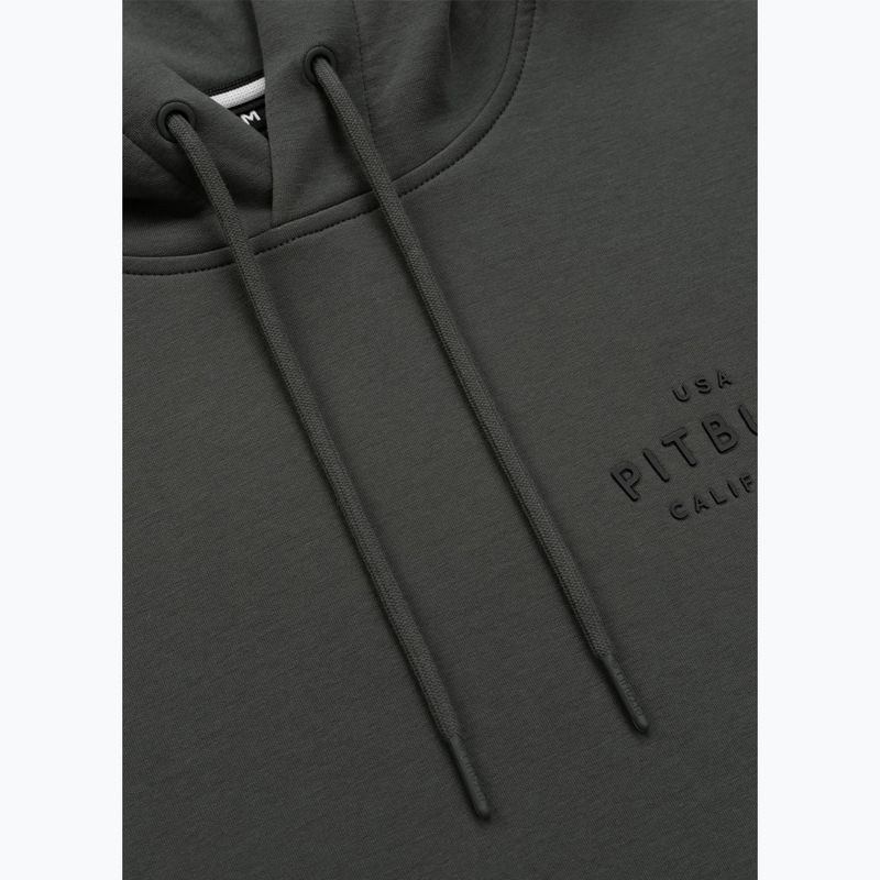 Bluză pentru bărbați Pitbull Sampson Hooded Sweatshirt grey/green 7