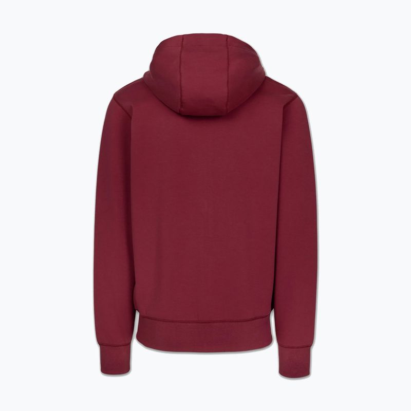 Bluză pentru bărbați Pitbull Sampson Hooded Zip Sweatshirt burgundy 6