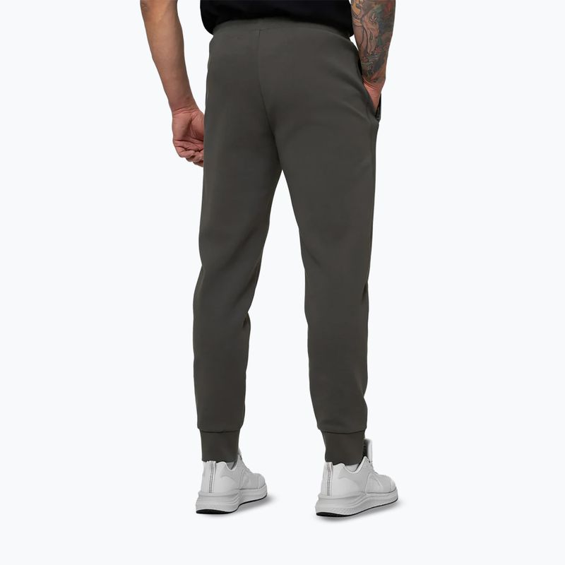 Pantaloni pentru bărbați Pitbull Sampson Track grey/green 3