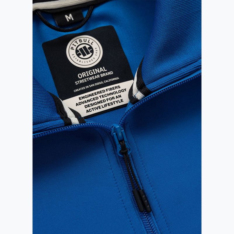 Bluză pentru bărbați Pitbull Track Jacket Powers azure blue 5