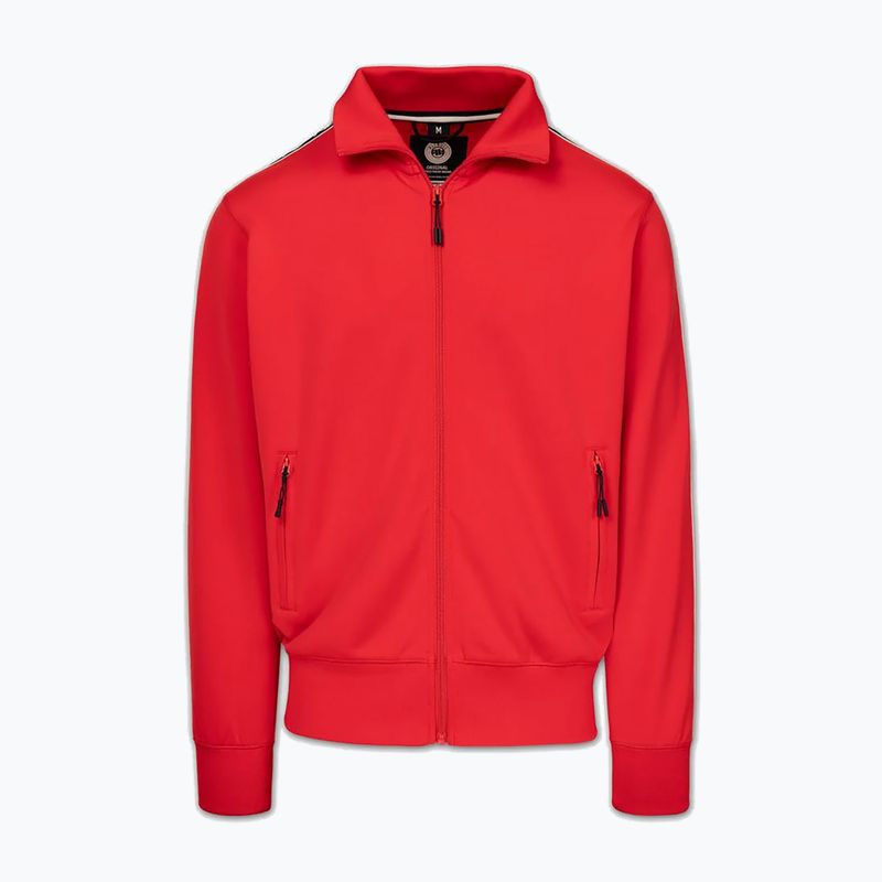 Bluză pentru bărbați Pitbull Track Jacket Powers fluo/red 3