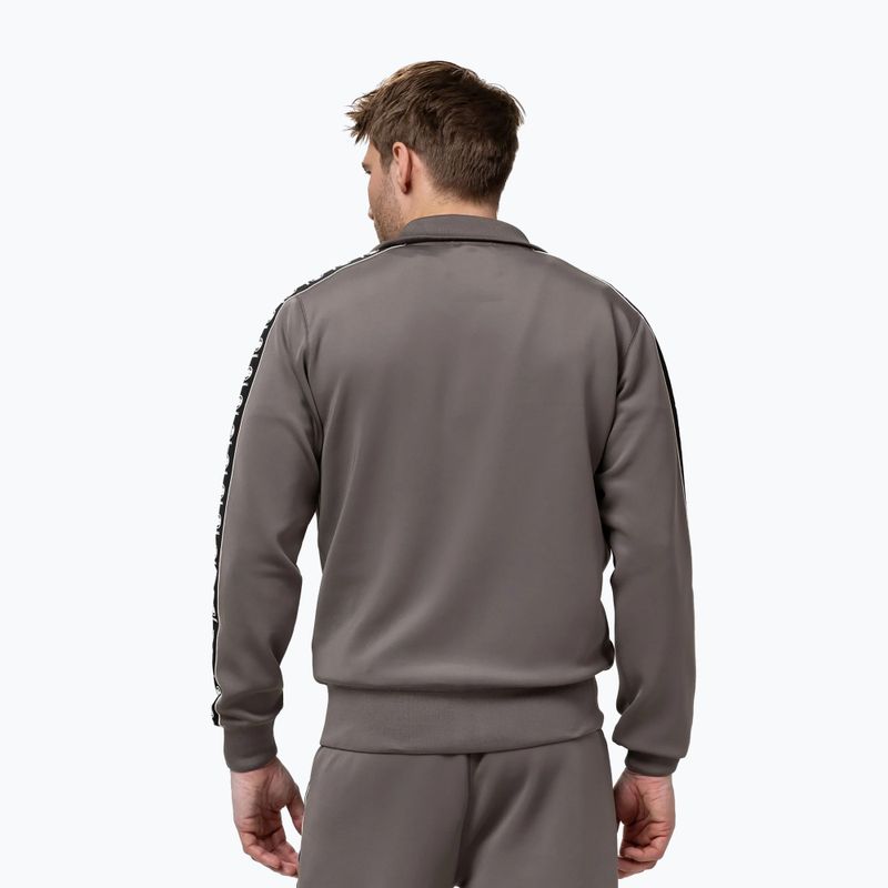 Bluză pentru bărbați Pitbull Track Jacket Powers taupe 3