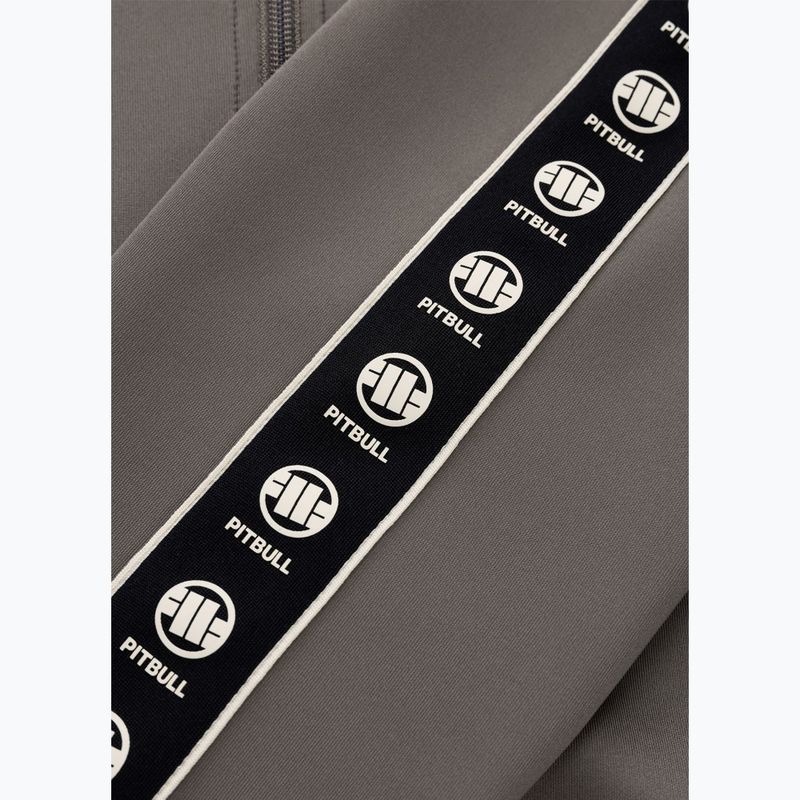 Bluză pentru bărbați Pitbull Track Jacket Powers taupe 9