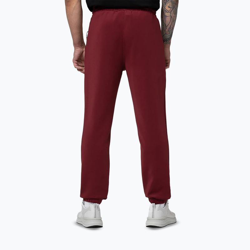 Pantaloni pentru bărbați Pitbull Track San Diego burgundy 3
