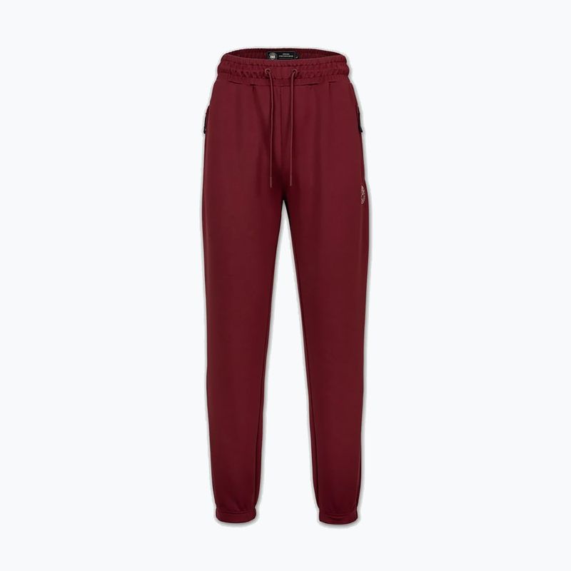 Pantaloni pentru bărbați Pitbull Track San Diego burgundy 5