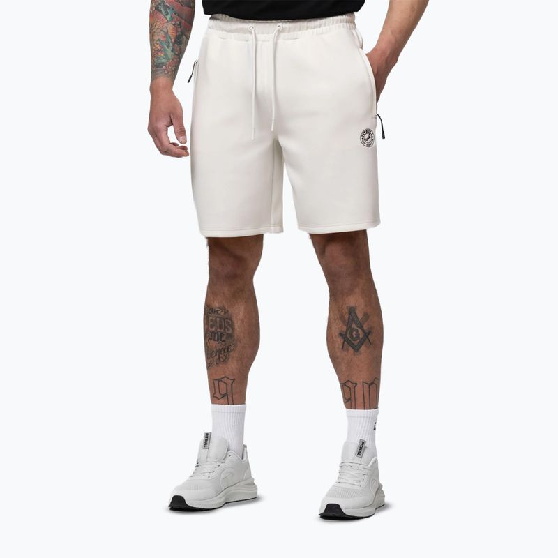 Pantaloni scurți pentru bărbați Pitbull San Diego off white 4
