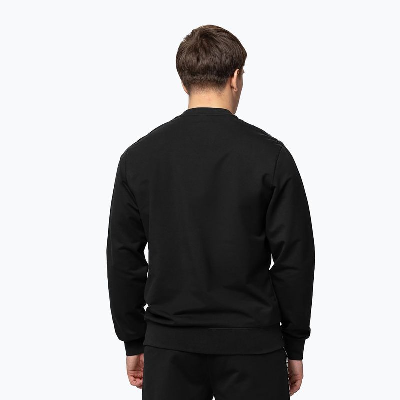 Bluză pentru bărbați Pitbull Tape Parker Crewneck black 3