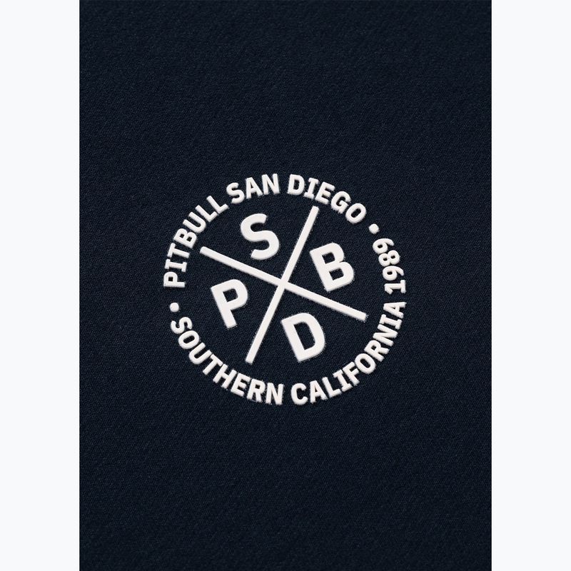 Bluză pentru bărbați Pitbull Tape Parker Crewneck dark navy 9
