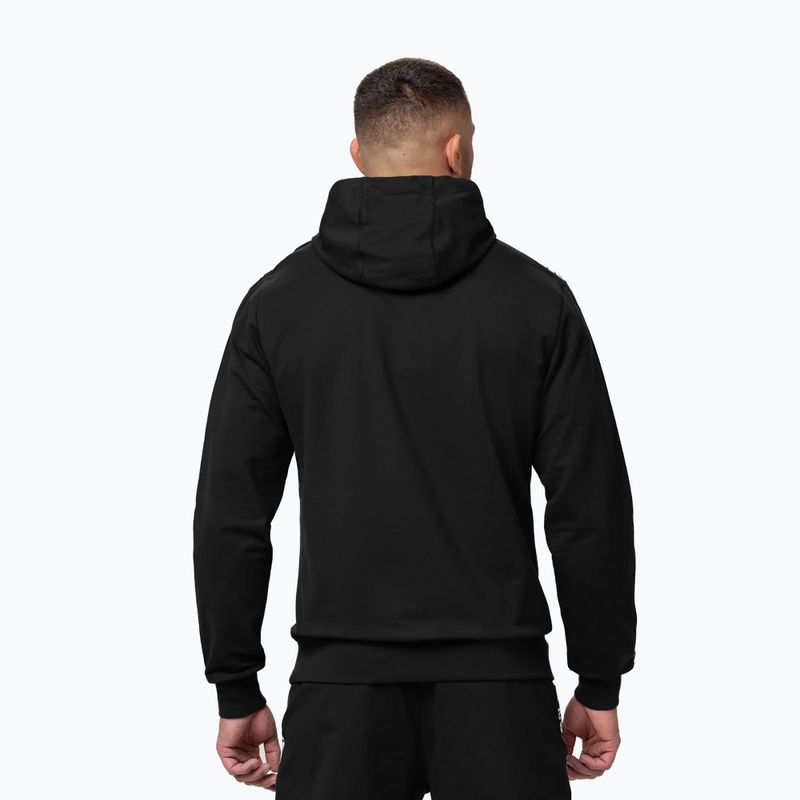 Bluză pentru bărbați Pitbull Tape Parker Hooded black 3