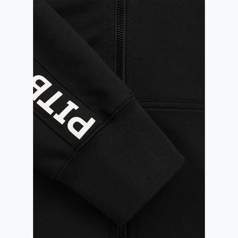Bluză pentru bărbați Pitbull Tape Parker Hooded Zip black 7