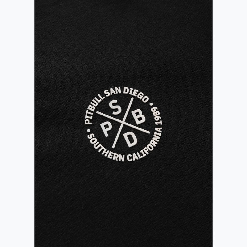 Bluză pentru bărbați Pitbull Tape Parker Hooded Zip black 10