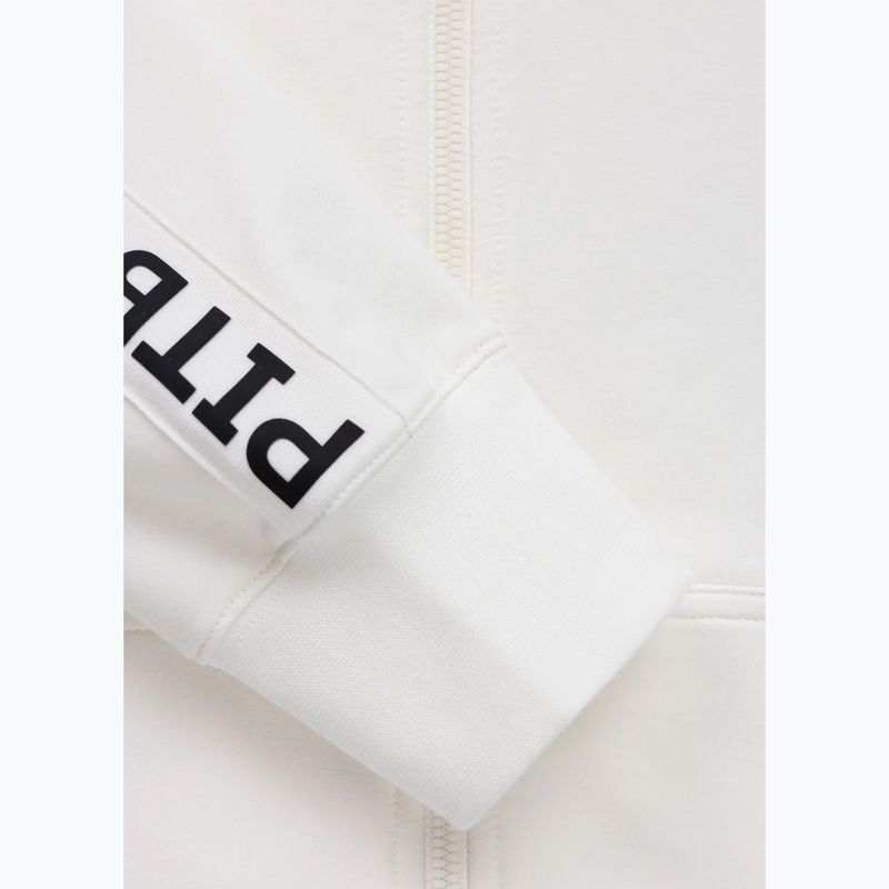 Bluză pentru bărbați Pitbull Tape Parker Hooded Zip off white 7
