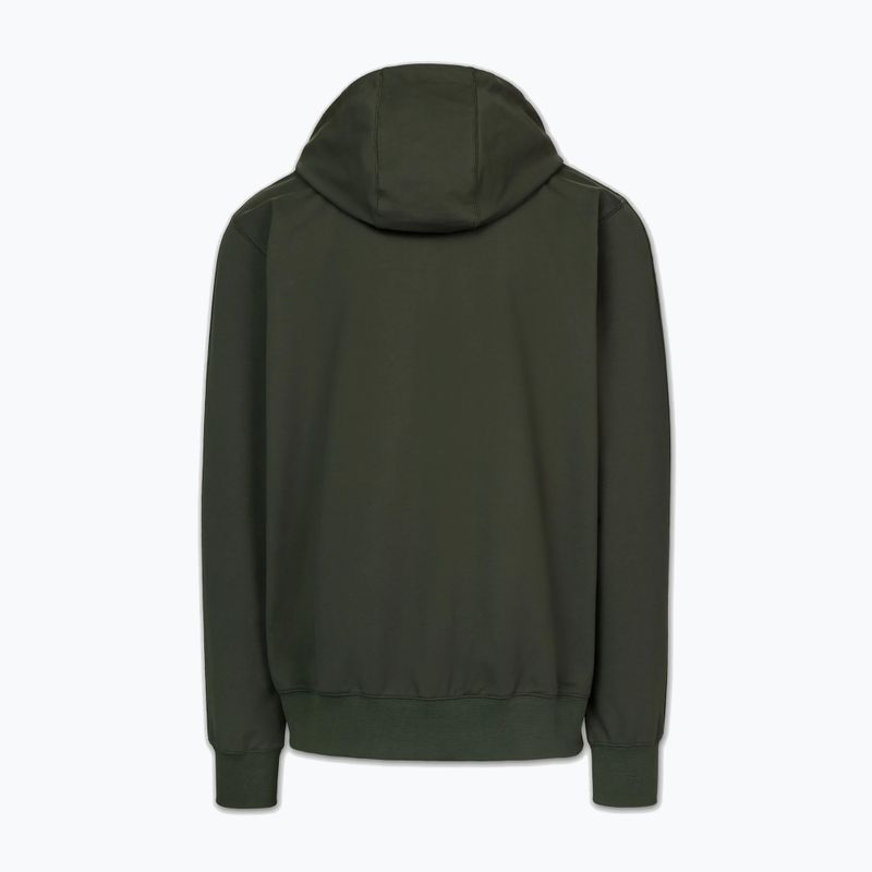 Bluză pentru bărbați Pitbull Tape Parker Hooded Zip old green 7