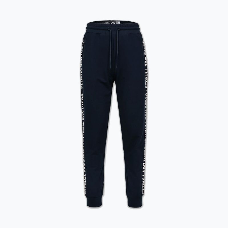 Pantaloni pentru bărbați Pitbull Tape Parker Jogging dark navy 5
