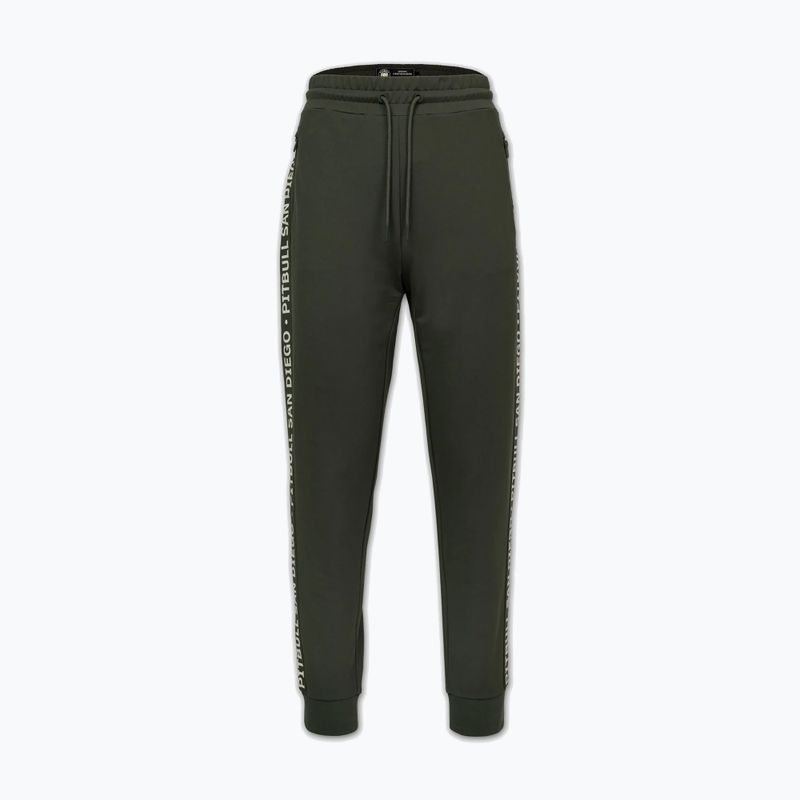 Pantaloni pentru bărbați Pitbull Tape Parker Jogging old green 3
