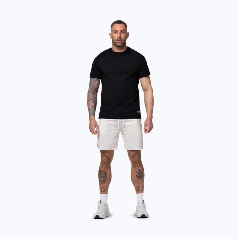 Pantaloni scurți pentru bărbați Pitbull Tape Parker off white 2