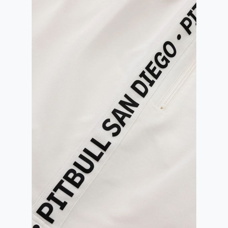 Pantaloni scurți pentru bărbați Pitbull Tape Parker off white 10