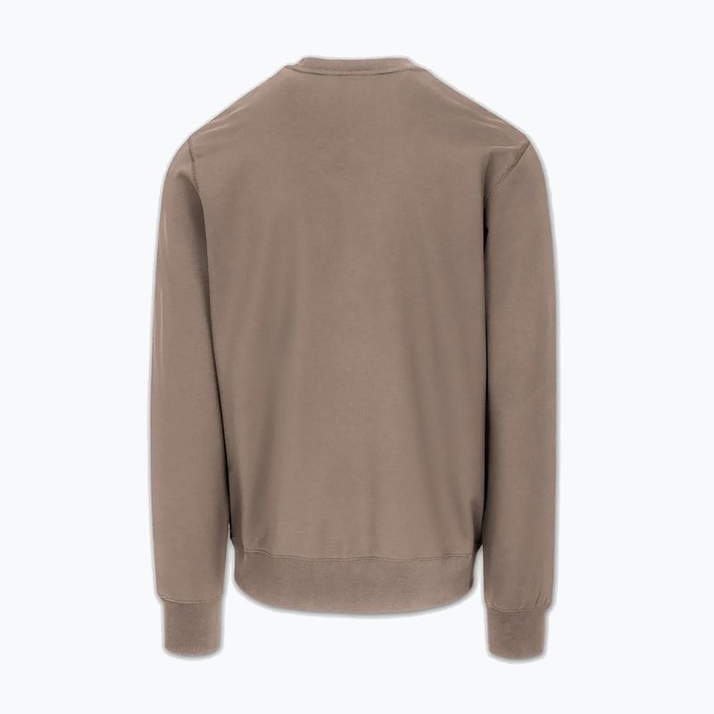 Bluză pentru bărbați Pitbull Nugget Small Logo Crewneck brown savana 6