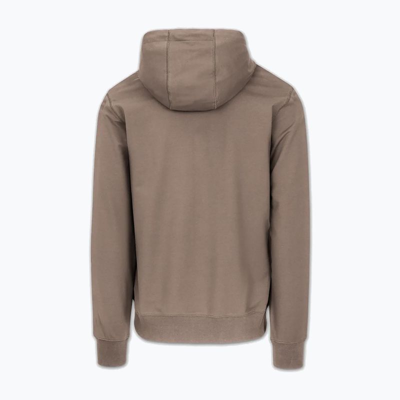 Bluză pentru bărbați Pitbull Nugget Small Logo Hooded brown savana 6