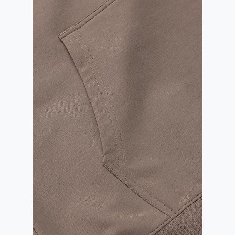 Bluză pentru bărbați Pitbull Nugget Small Logo Hooded brown savana 9