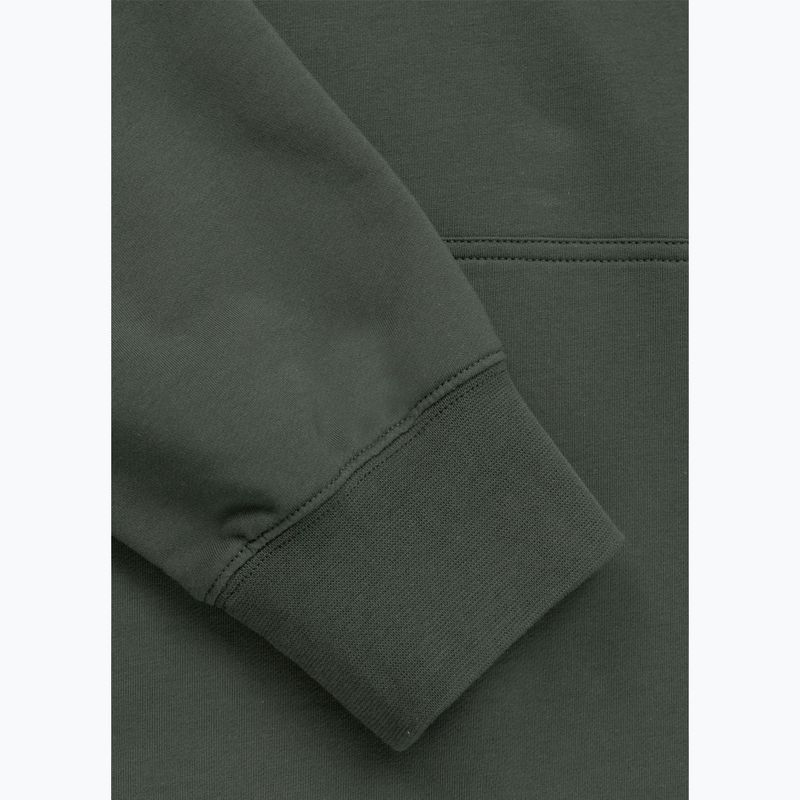 Bluză pentru bărbați Pitbull Nugget Small Logo Hooded sage green 7