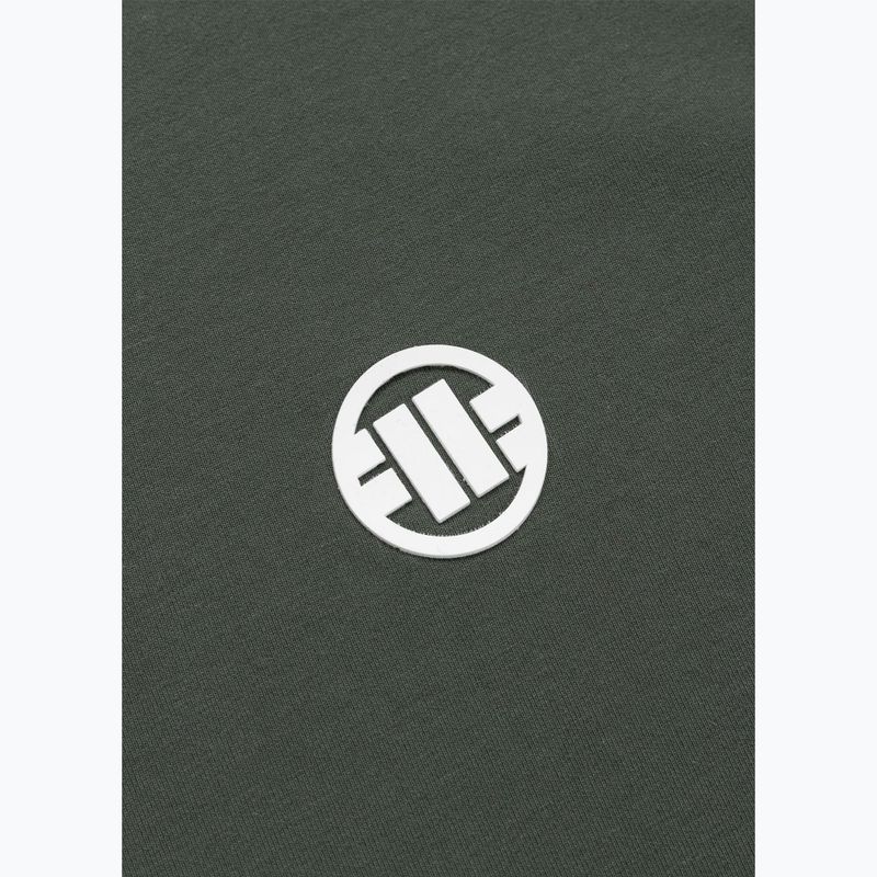 Bluză pentru bărbați Pitbull Nugget Small Logo Hooded sage green 9