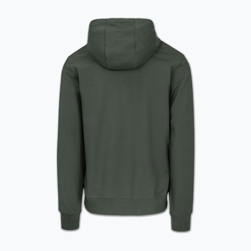 Bluză pentru bărbați Pitbull Nugget Small Logo Hooded Zip sage green 6