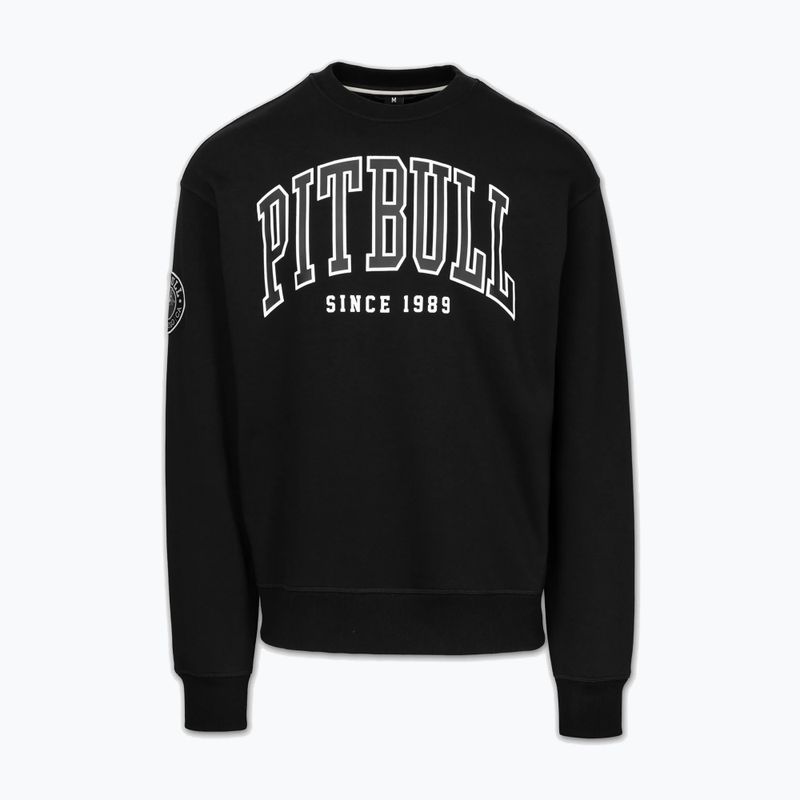 Bluză pentru bărbați Pitbull Badger Crewneck black 5