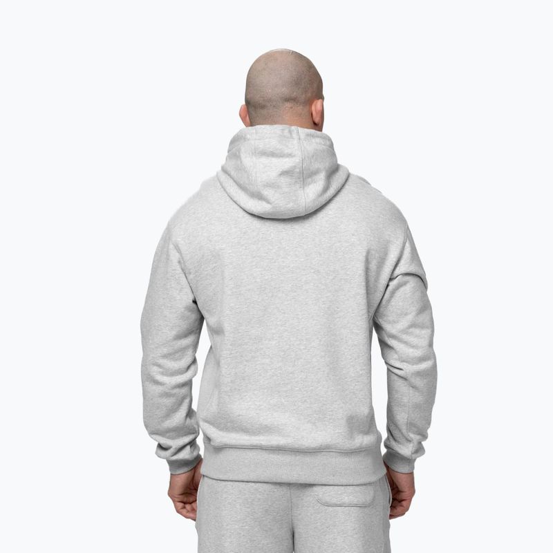 Bluză pentru bărbați Pitbull Badger Hooded grey/melange 3