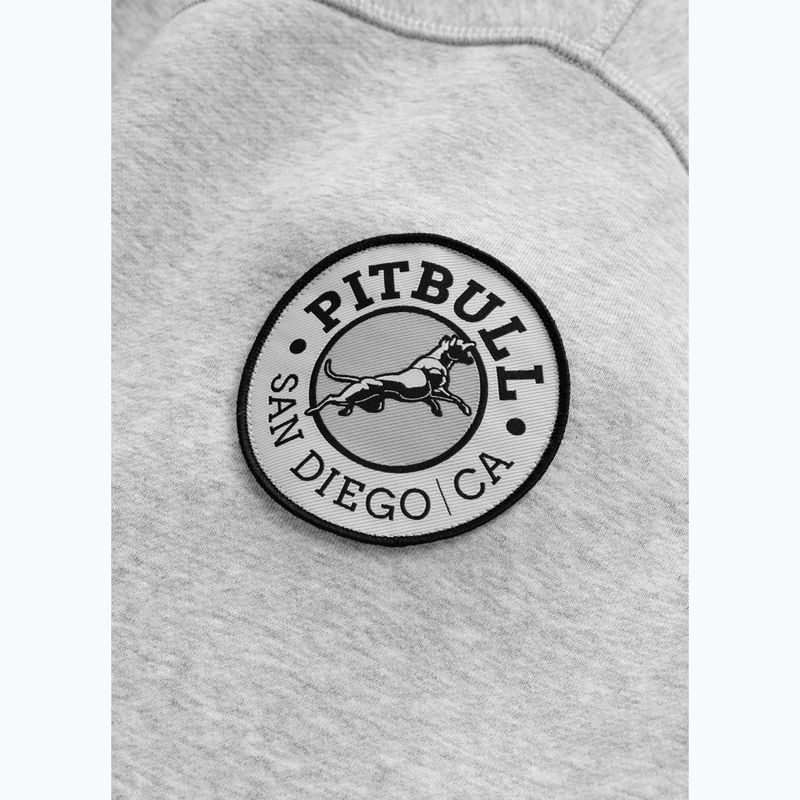 Bluză pentru bărbați Pitbull Badger Hooded grey/melange 8