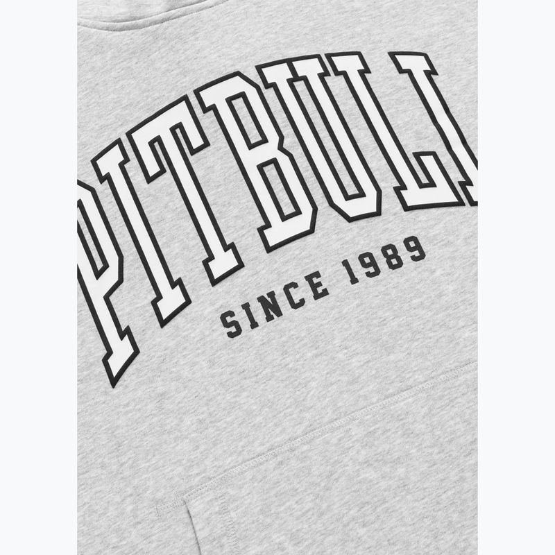 Bluză pentru bărbați Pitbull Badger Hooded grey/melange 9