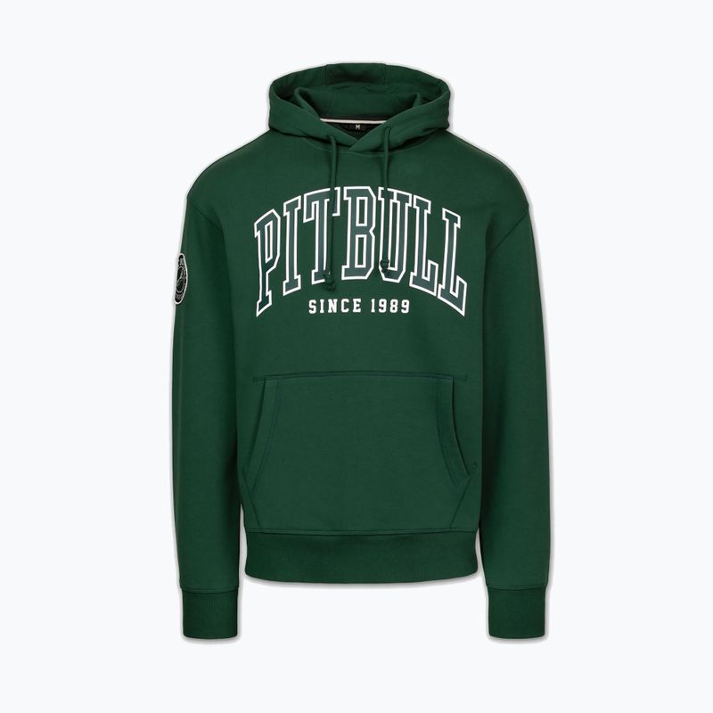 Bluză pentru bărbați Pitbull Badger Hooded hunter green 3
