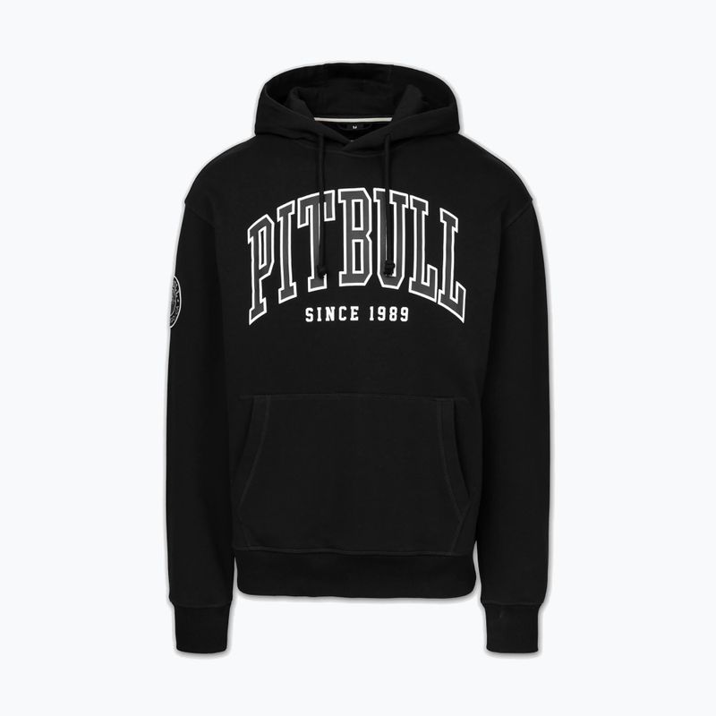 Bluză pentru bărbați Pitbull Badger Hooded black 4