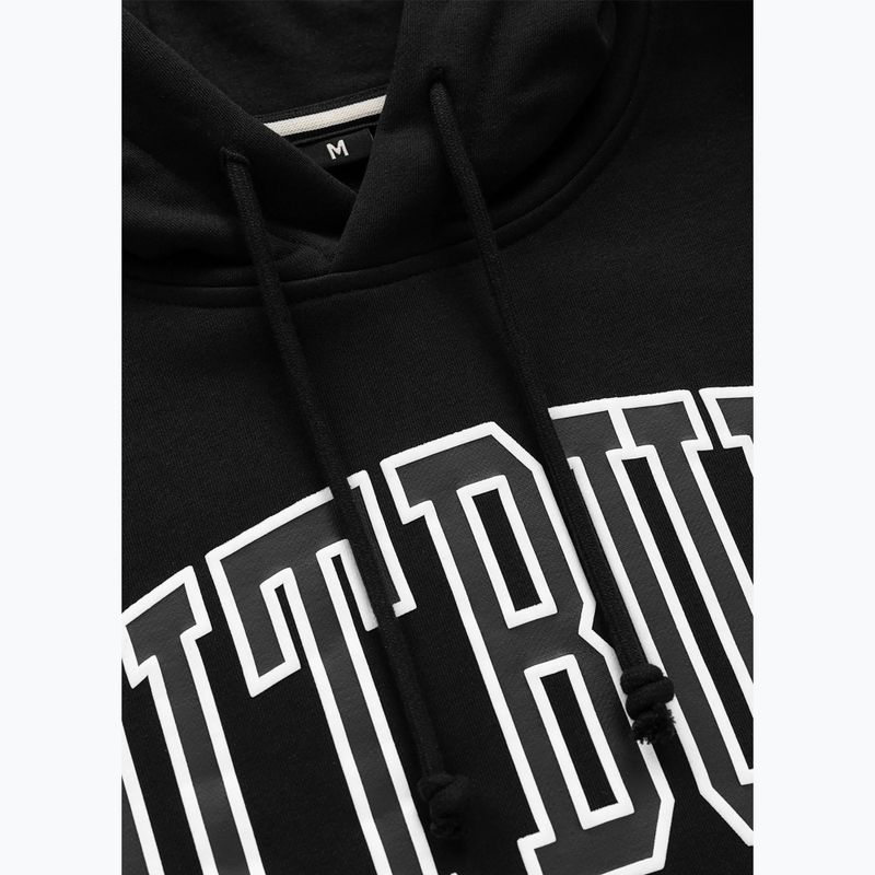 Bluză pentru bărbați Pitbull Badger Hooded black 6