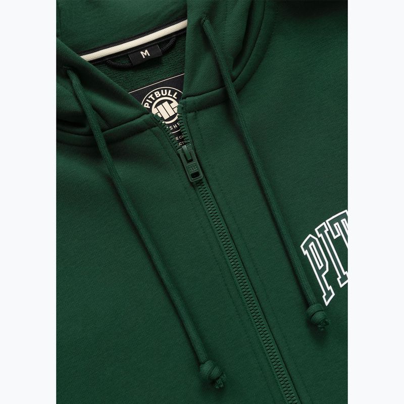 Bluză pentru bărbați Pitbull Badger Hooded Zip hunter/green 7