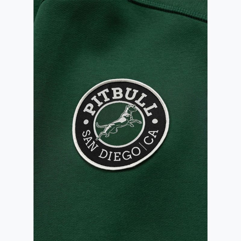 Bluză pentru bărbați Pitbull Badger Hooded Zip hunter/green 9