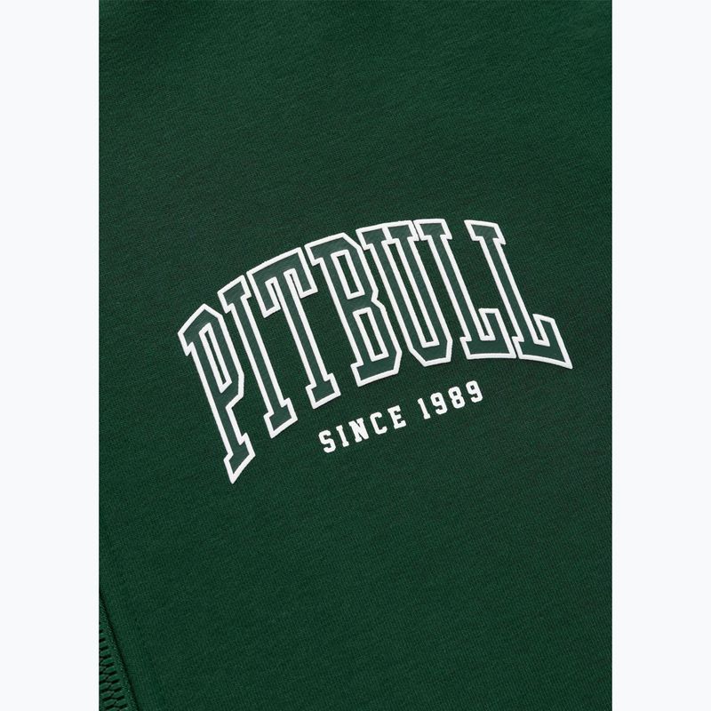 Bluză pentru bărbați Pitbull Badger Hooded Zip hunter/green 10