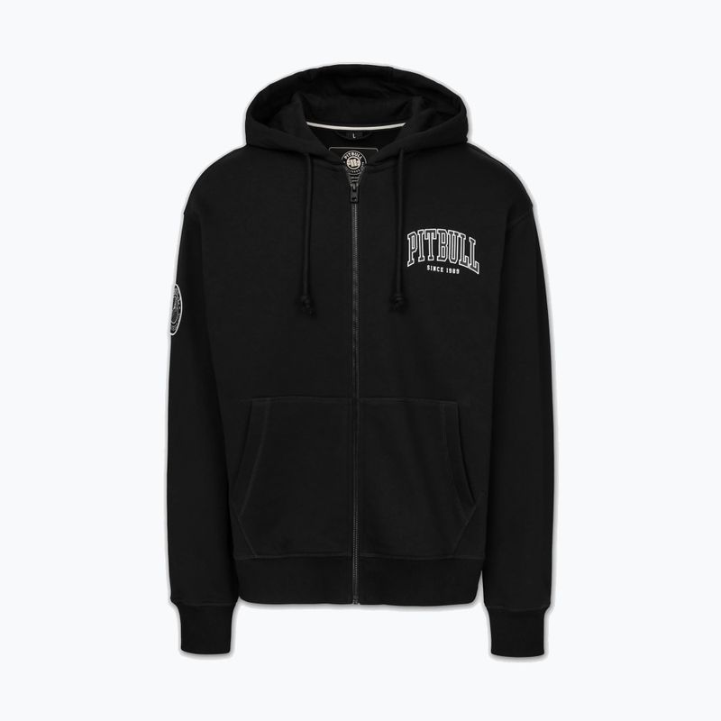 Bluză pentru bărbați Pitbull Badger Hooded Zip black 5