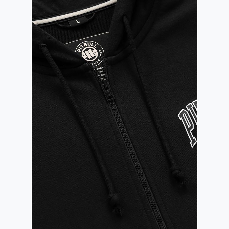 Bluză pentru bărbați Pitbull Badger Hooded Zip black 7
