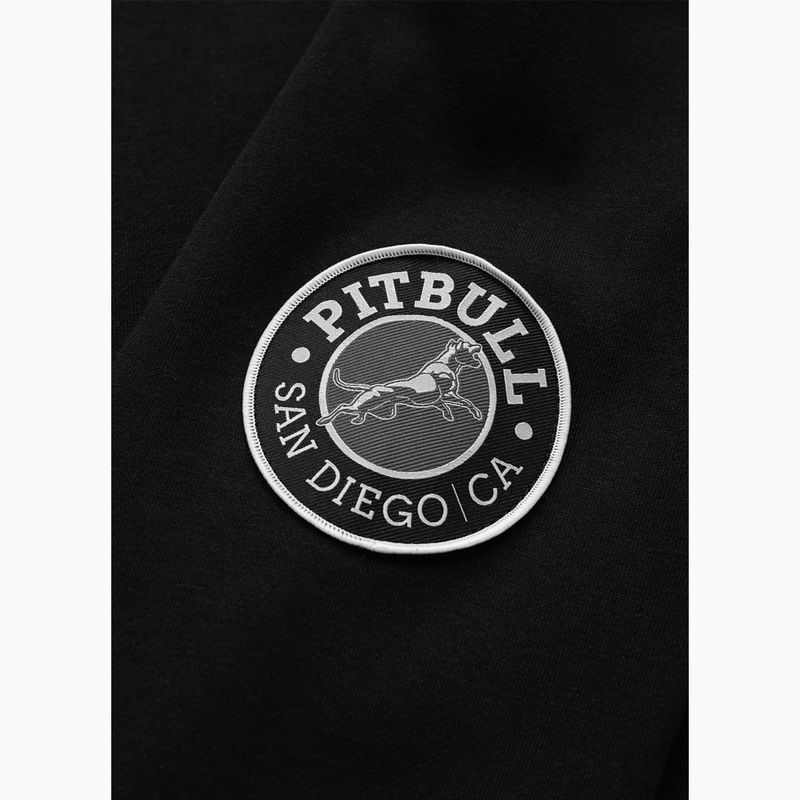 Bluză pentru bărbați Pitbull Badger Hooded Zip black 9