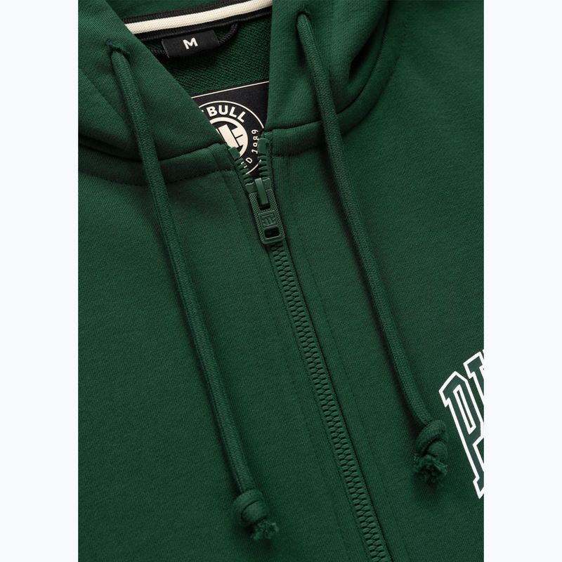 Bluză pentru bărbați Pitbull Badger Hooded Vest Zip hunter green 7