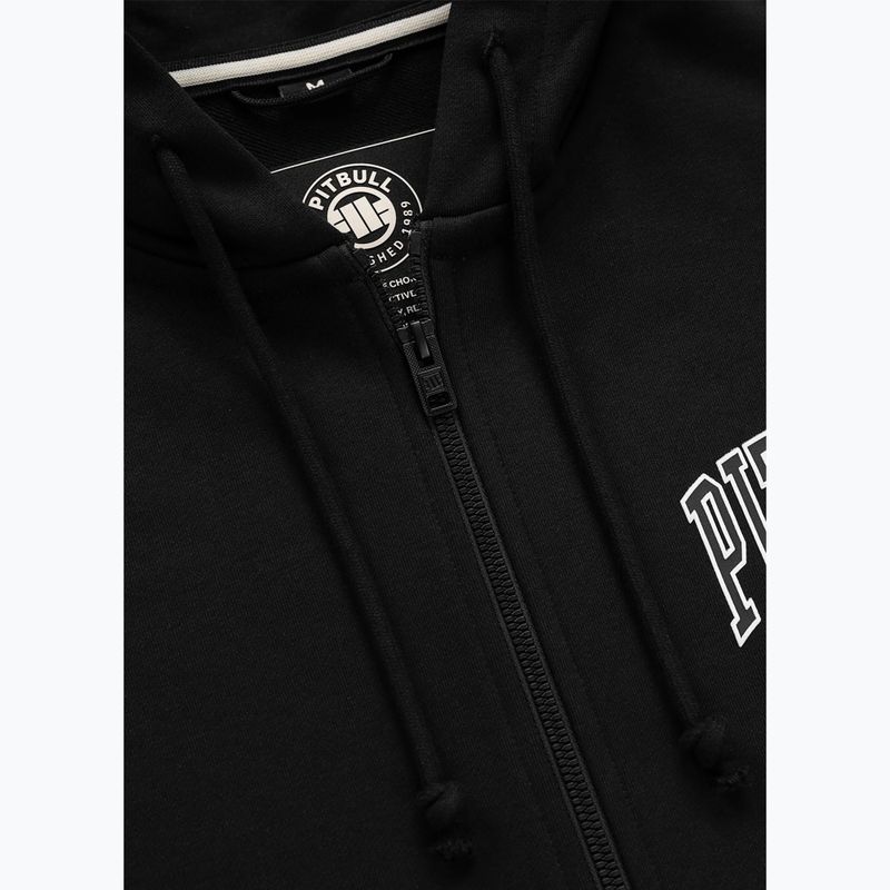 Bluză pentru bărbați Pitbull Badger Hooded Vest Zip black 7