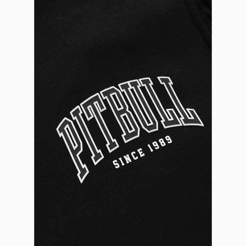 Bluză pentru bărbați Pitbull Badger Hooded Vest Zip black 9
