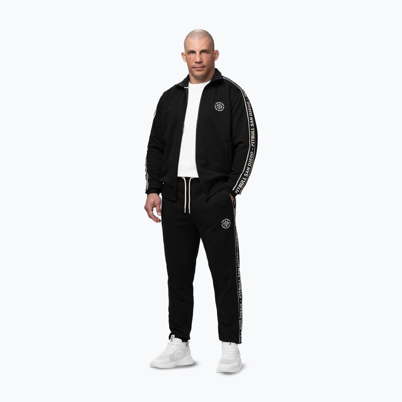 Bluză pentru bărbați Pitbull Nexus Track Jacket black 2
