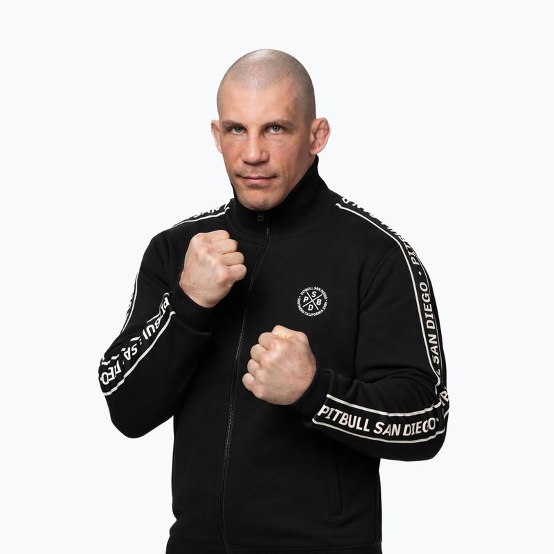 Bluză pentru bărbați Pitbull Nexus Track Jacket black 5