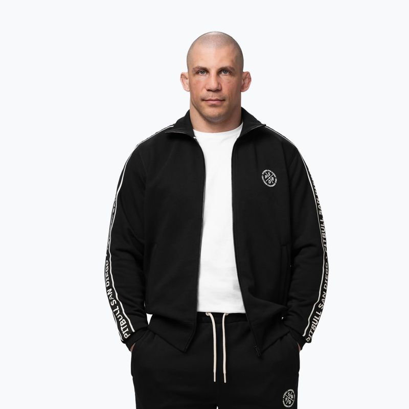 Bluză pentru bărbați Pitbull Nexus Track Jacket black 6