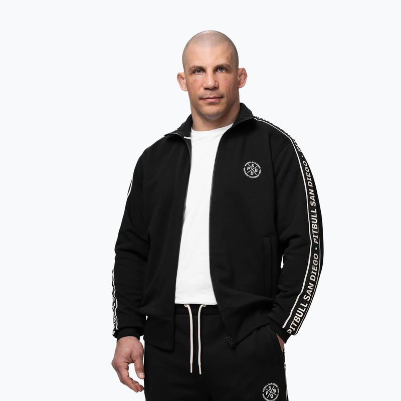 Bluză pentru bărbați Pitbull Nexus Track Jacket black 7