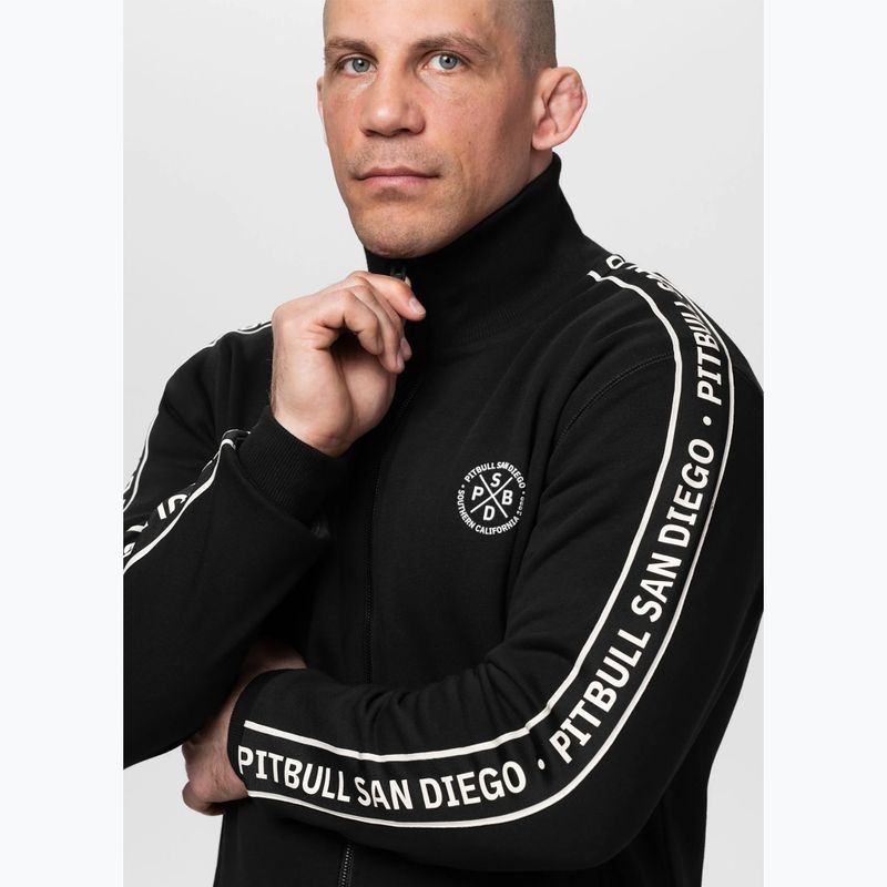 Bluză pentru bărbați Pitbull Nexus Track Jacket black 8